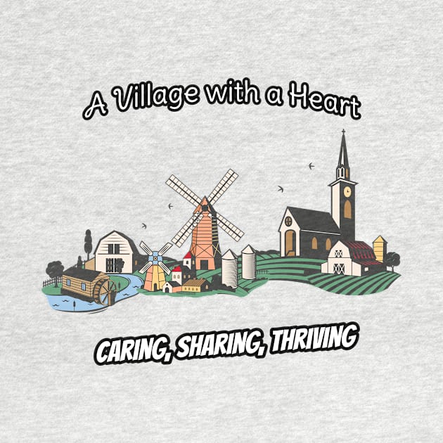 A Village With a Heart by Quotigner